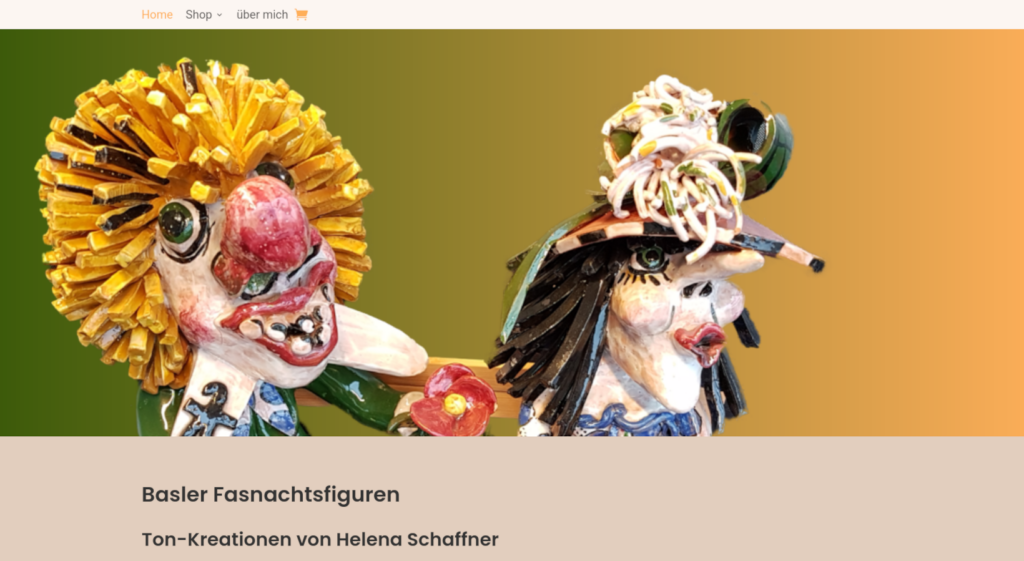 ton-kreationen Webseite Ton Kreationen